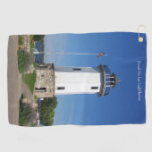 Fond Du Lac Lighthouse golfhanddoek (Horizontaal)