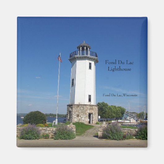 Fond Du Lac Lighthouse magnet (Voorkant)