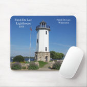 Fond Du Lac Lighthouse mousepad Muismat (Met muis)
