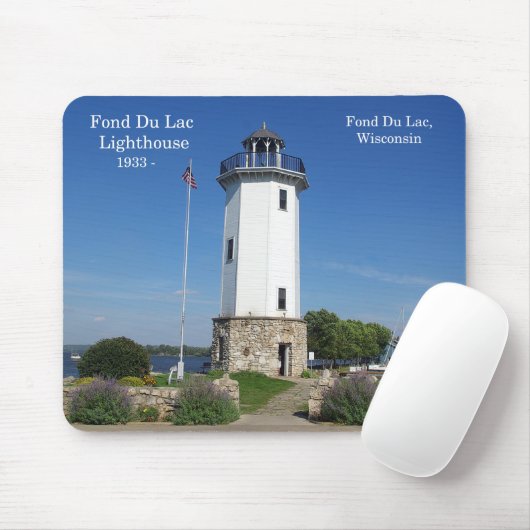 Fond Du Lac Lighthouse mousepad Muismat (Met muis)