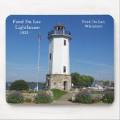 Fond Du Lac Lighthouse mousepad Muismat (Voorkant)