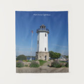 Fond Du Lac Lighthouse tapestry Wandkleed (Voorkant)