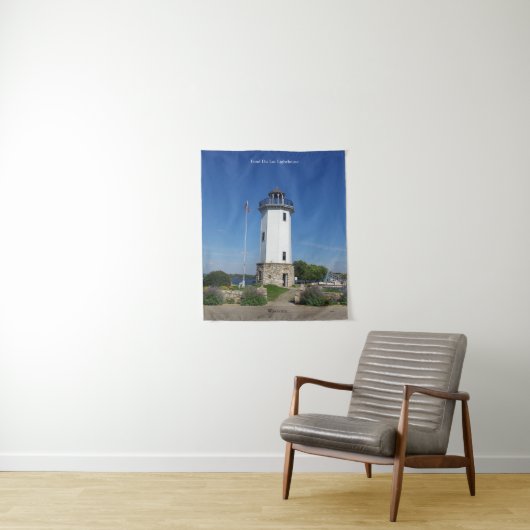 Fond Du Lac Lighthouse tapestry Wandkleed (In situ)
