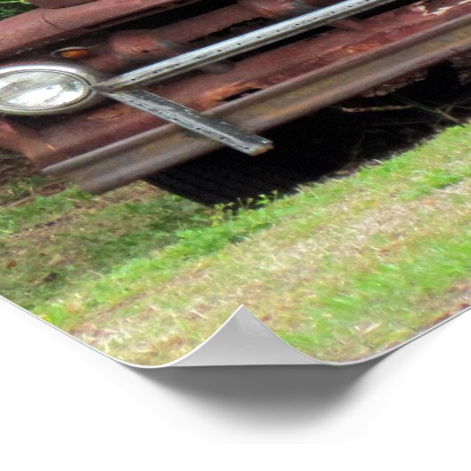 Fond Memories - De oude Rode Vracht - Poster (Hoek)