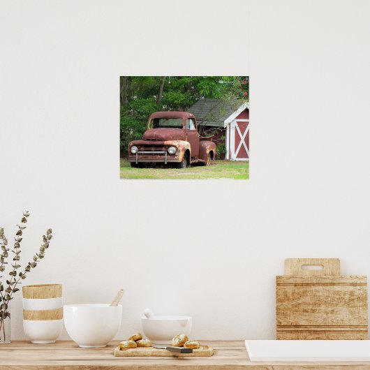 Fond Memories - De oude Rode Vracht - Poster (Keuken)