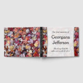 Fond Memories of a Natuur Lover - Autumn Leaves Gastenboek (Volledig)