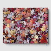 Fond Memories of a Natuur Lover - Autumn Leaves Gastenboek (Achterkant)