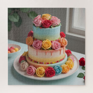 Fondant Trouwtaart Legpuzzel