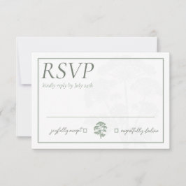 FONDNESS | Response Card RSVP Kaartje