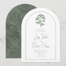 FONDNESS | Wedding Arched Invite