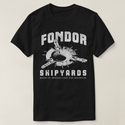 Fondor Shipyards T-shirt (Design voorkant)
