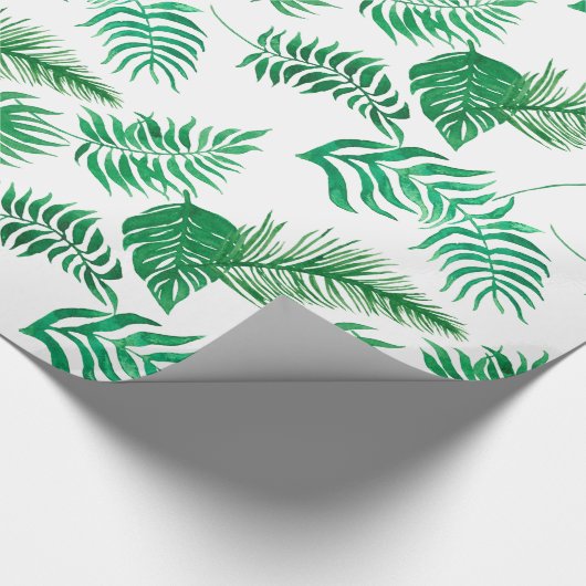 Fonds voor Oerwoud met een lichte spreiding Cadeaupapier (Hoek)