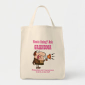 FONDSEN ALS GRANDMA NAG 1 TOT FIX KAN BRENGEN TOTE BAG (Voorkant)