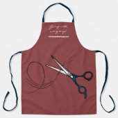 Fondsenwerving geven met elke Snip Hair Salon Scho Schort (Voorkant)