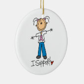 Fondsenwerving I-ondersteuning Keramisch Ornament (Rechts)