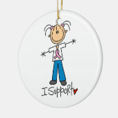 Fondsenwerving I-ondersteuning Keramisch Ornament (Links)