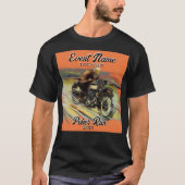 Fondsenwerving Motorcycle Poker Run  aanpassen T-shirt (Voorkant)