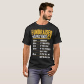 Fondsenwerving Uurtarief Charity Fondsenwerving Fo T-shirt (Voorkant volledig)