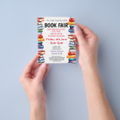 fondsenwerving voor boekenbeurzen flyer (Hand)