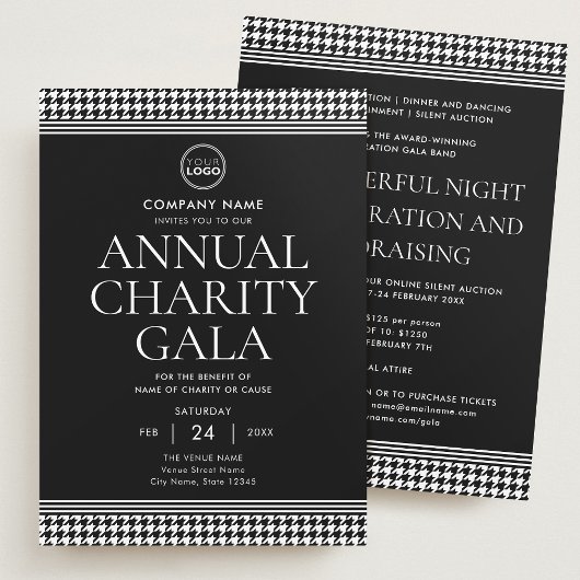 Fondsenwervingsevenement Charity Gala Logo Black W Kaart