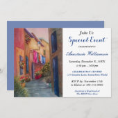 FONDSRAISER PARTY EVENT INVITE KAART (Voorkant / Achterkant)