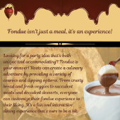 Fondue Dinner Party Uitnodiging voor Foodies Uniqu