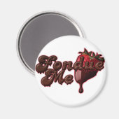 Fondue Me Jeffro2008 Magneet (Voorkant / Achterkant)