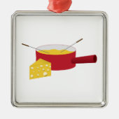 Fondue Metalen Ornament (Voorkant)