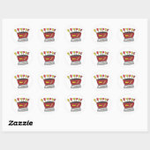 Fondue Ronde Sticker (Vel)