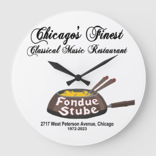 Fondue Stube, Chicago (1972-2023) Grote Klok