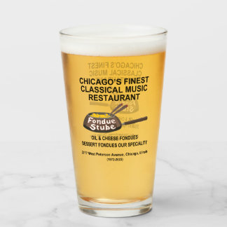 Fondue Stube, Chicago, Verenigde Staten Glas