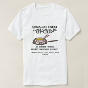 Fondue Stube, Chicago, Verenigde Staten T-shirt