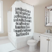 FONETISCHE ALFABET/CODE-WOORDEN DOUCHEGORDIJN (In situ)