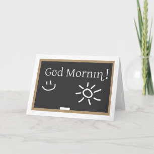 fonetische goedemorgen kaart
