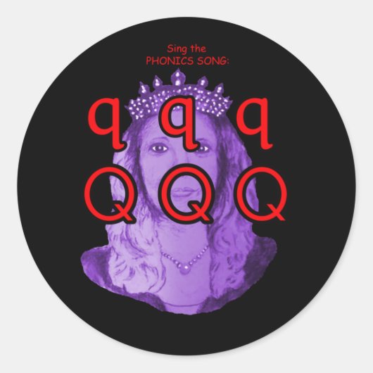 fonica-stickers ronde sticker (Voorkant)