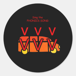 foniestickers ronde sticker