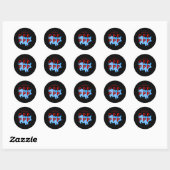 foniestickers ronde sticker (Vel)