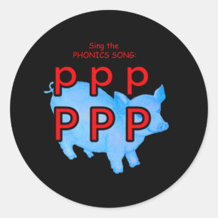 foniestickers ronde sticker