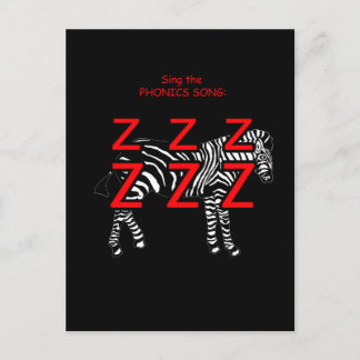 fonische briefkaart of flashcard