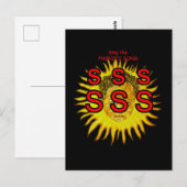 fonische briefkaart of flashcard (Voorkant / Achterkant)