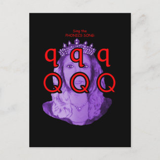 fonische briefkaart of flashcard