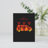 fonische briefkaart of flashcard (Staand voorkant)
