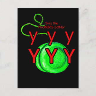 fonische briefkaart of flashcard