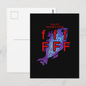 fonische briefkaart of flashcard (Voorkant / Achterkant)