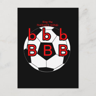 fonische briefkaart of flashcard