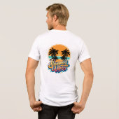 Fonix - Heren Tri-Blend Shirt (Achterkant volledig)