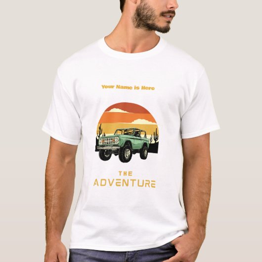 Fonix - The Adventure Heren T-shirt met afbeelding (Voorkant)