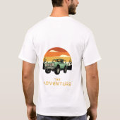 Fonix - The Adventure Heren T-shirt met afbeelding (Achterkant)