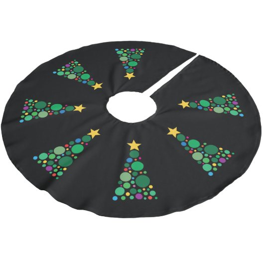 Fonkelboom kerstboom rok (Gekanteld)