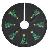 Fonkelboom kerstboom rok (Voorkant)